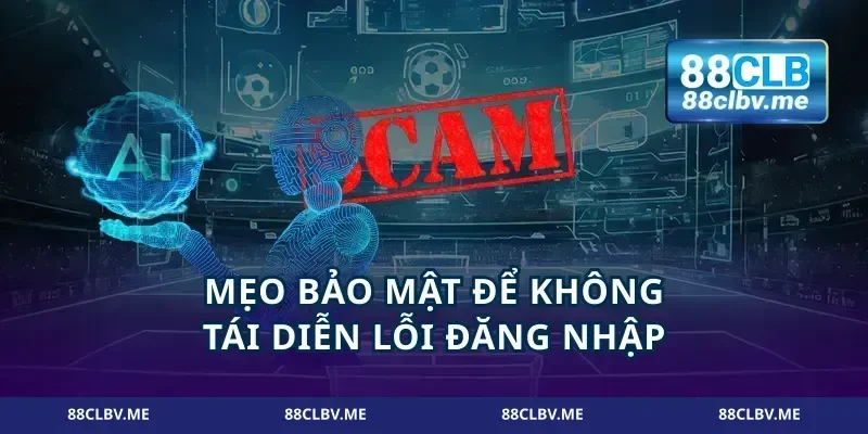 Mẹo bảo mật để không tái diễn lỗi đăng nhập