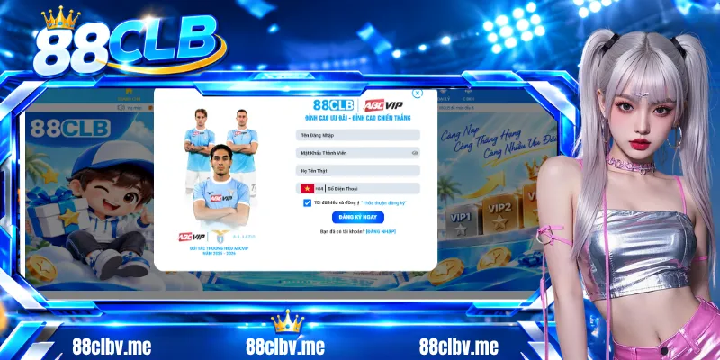 Thao tác tham gia 88CLB cơ bản
